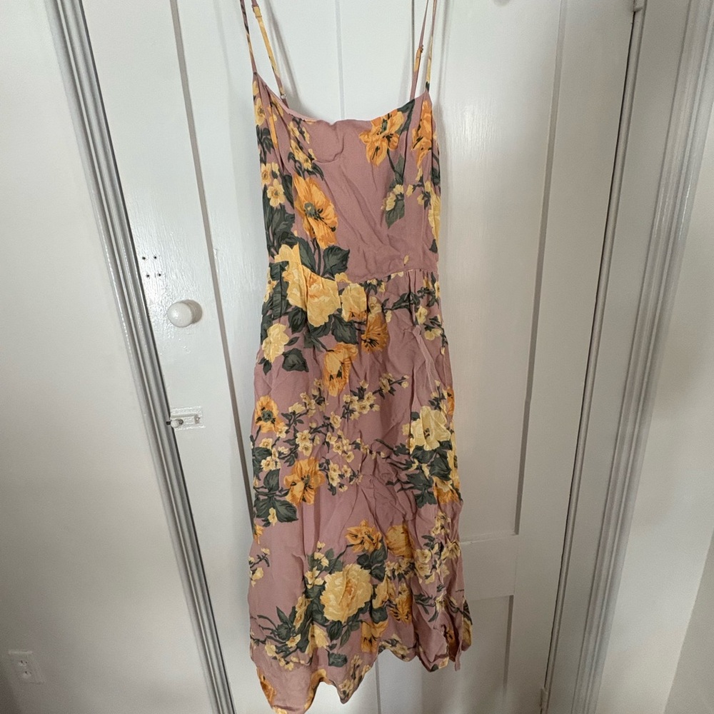 Reformation Nikita Floral Midi Dress